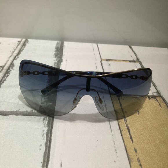 Michael Kors Blue and Gold Sunglasses - Picture 8 of 10